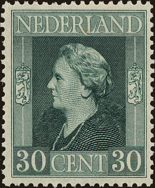 Front view of Netherlands 274 collectors stamp