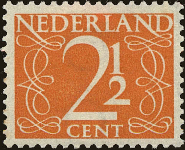 Front view of Netherlands 284 collectors stamp