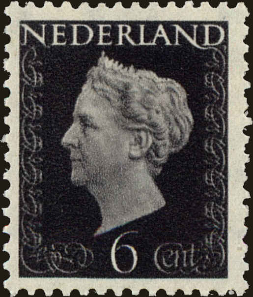Front view of Netherlands 287 collectors stamp