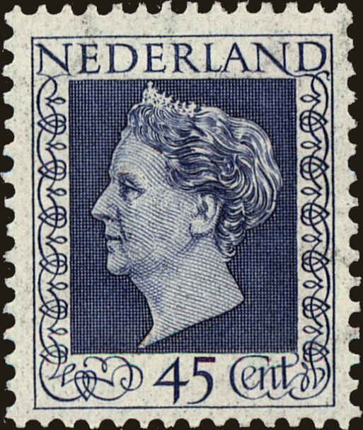 Front view of Netherlands 298 collectors stamp
