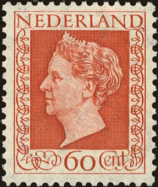Front view of Netherlands 300 collectors stamp