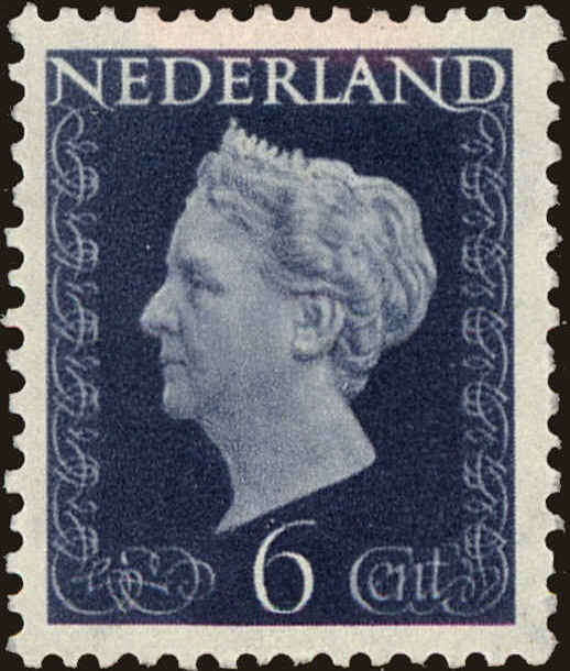 Front view of Netherlands 301 collectors stamp