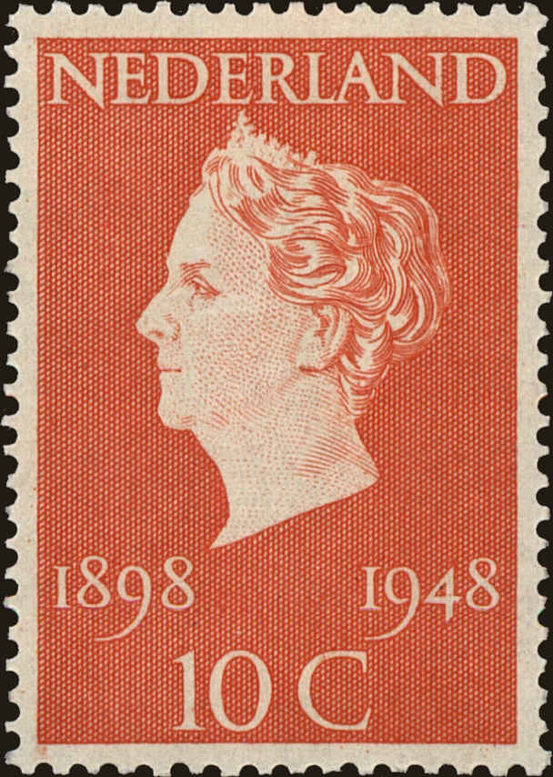 Front view of Netherlands 302 collectors stamp