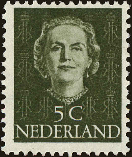 Front view of Netherlands 306 collectors stamp