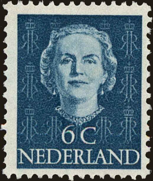 Front view of Netherlands 307 collectors stamp