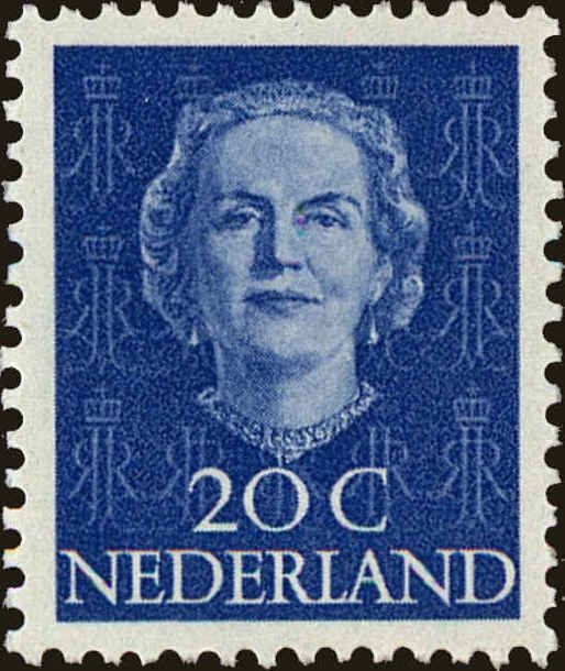Front view of Netherlands 311 collectors stamp