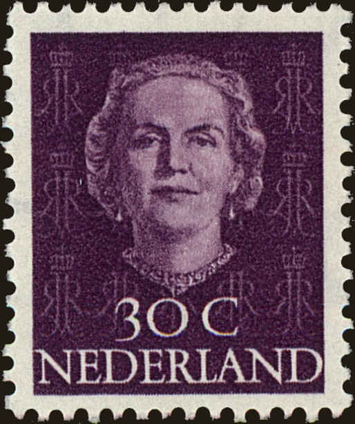 Front view of Netherlands 313 collectors stamp