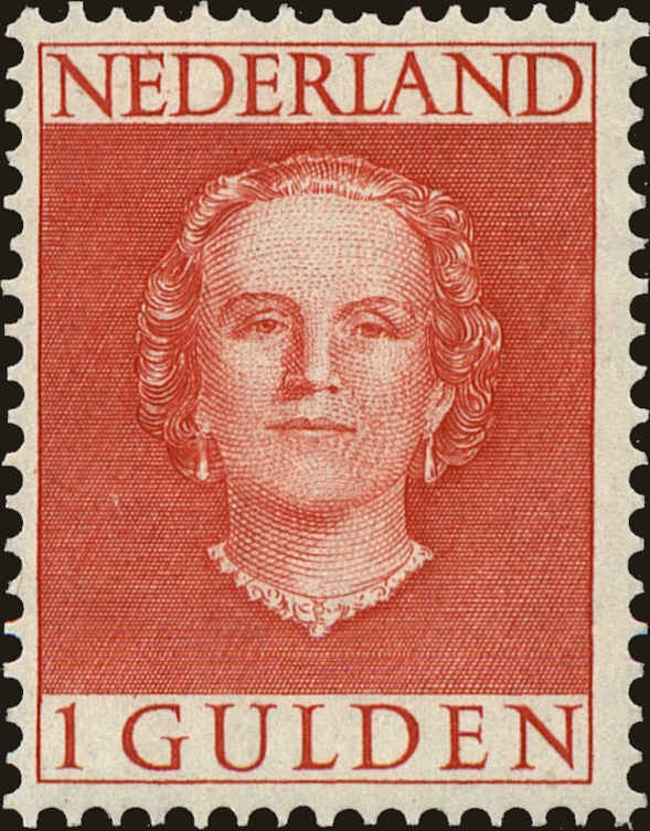 Front view of Netherlands 319 collectors stamp