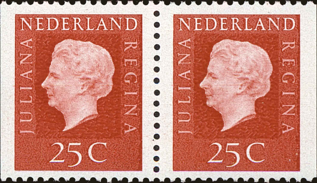 Front view of Netherlands 460 collectors stamp