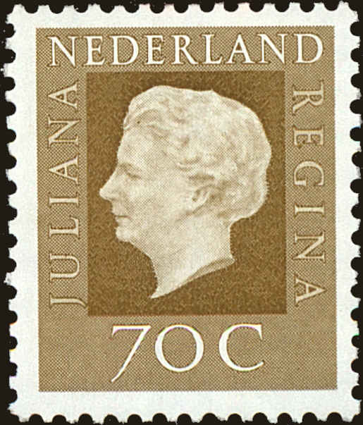 Front view of Netherlands 466 collectors stamp