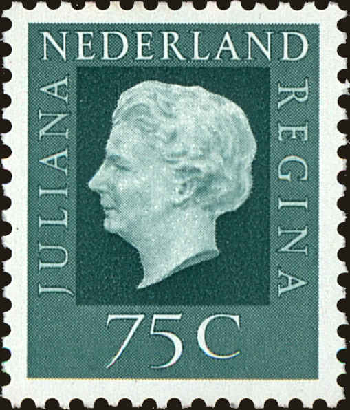 Front view of Netherlands 467 collectors stamp