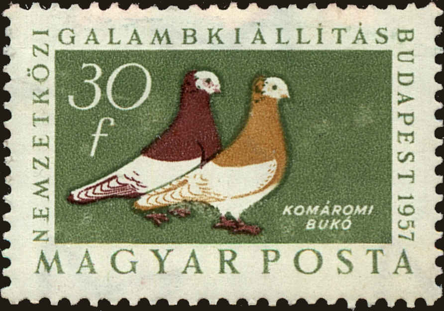 Front view of Hungary 1176 collectors stamp