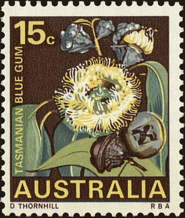 Front view of Australia 436 collectors stamp