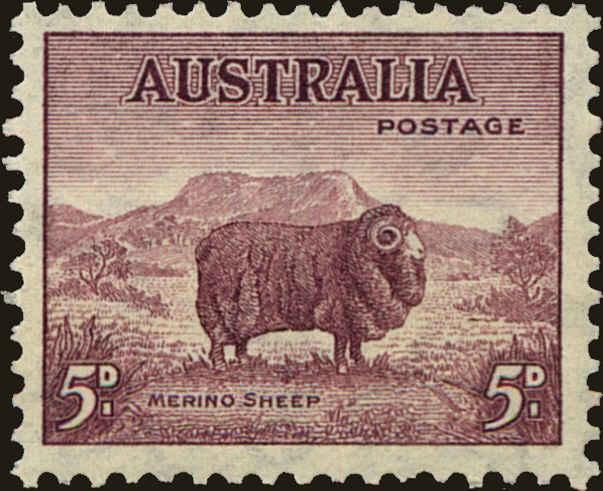 Front view of Australia 172a collectors stamp