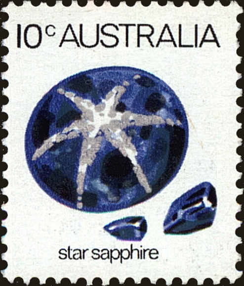 Front view of Australia 562 collectors stamp