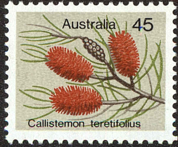 Front view of Australia 570 collectors stamp
