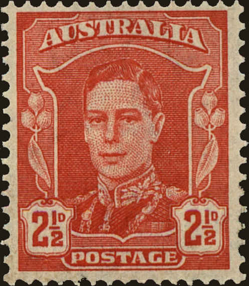 Front view of Australia 194 collectors stamp