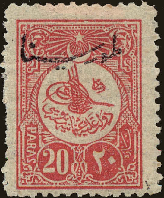 Front view of Turkey 342 collectors stamp