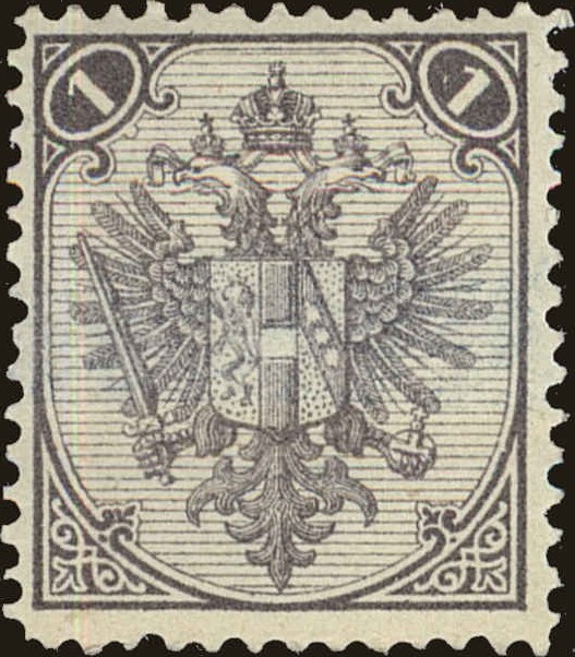 Front view of Bosnia and Herzegovina 2c collectors stamp