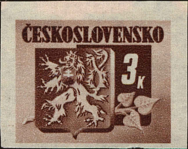 Front view of Czechia 270 collectors stamp