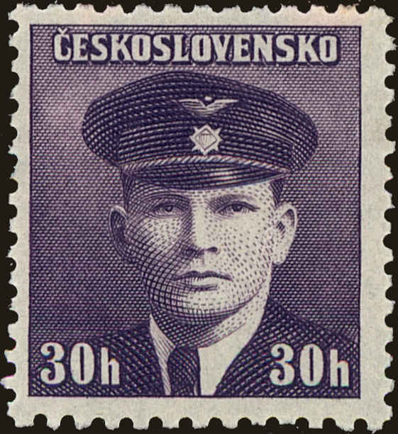 Front view of Czechia 276 collectors stamp