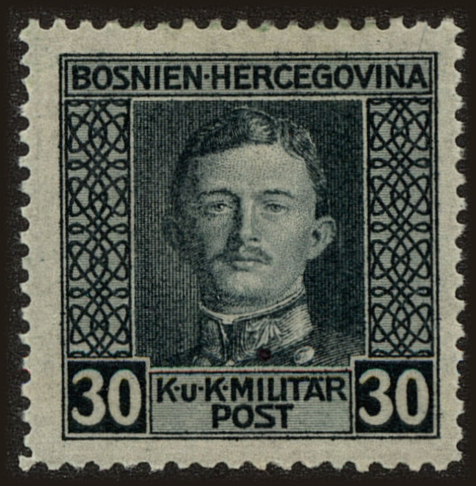Front view of Bosnia and Herzegovina 113 collectors stamp