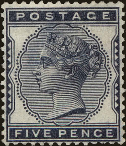 Front view of Great Britain 85 collectors stamp