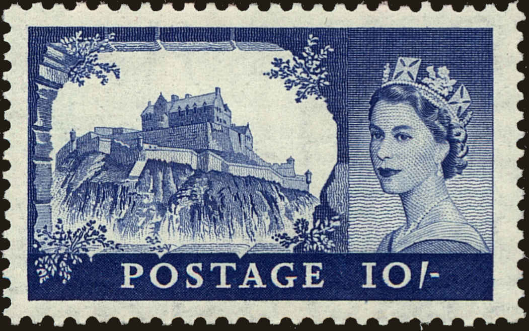 Front view of Great Britain 311 collectors stamp