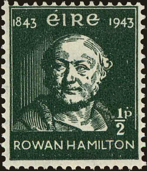 Front view of Ireland 126 collectors stamp