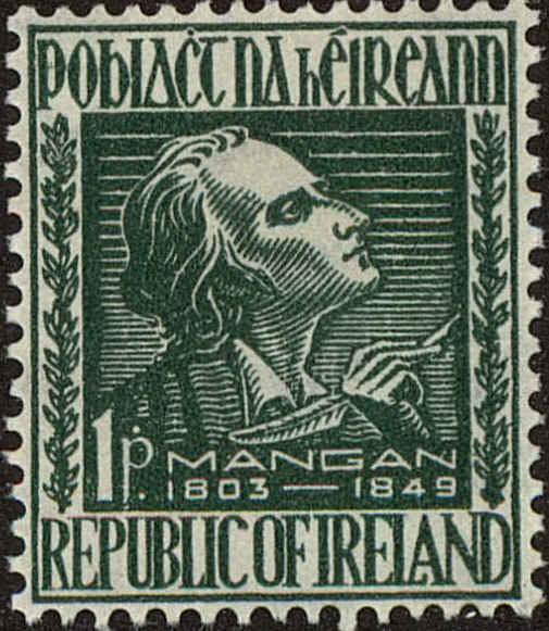 Front view of Ireland 141 collectors stamp