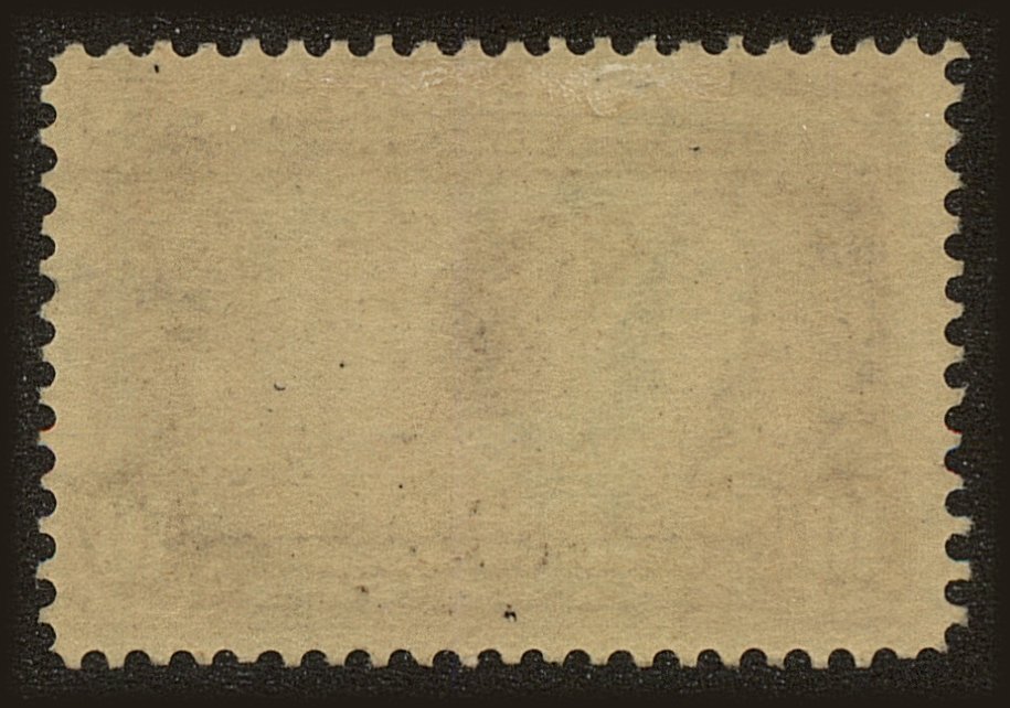 Back view of United States Scott #327 stamp