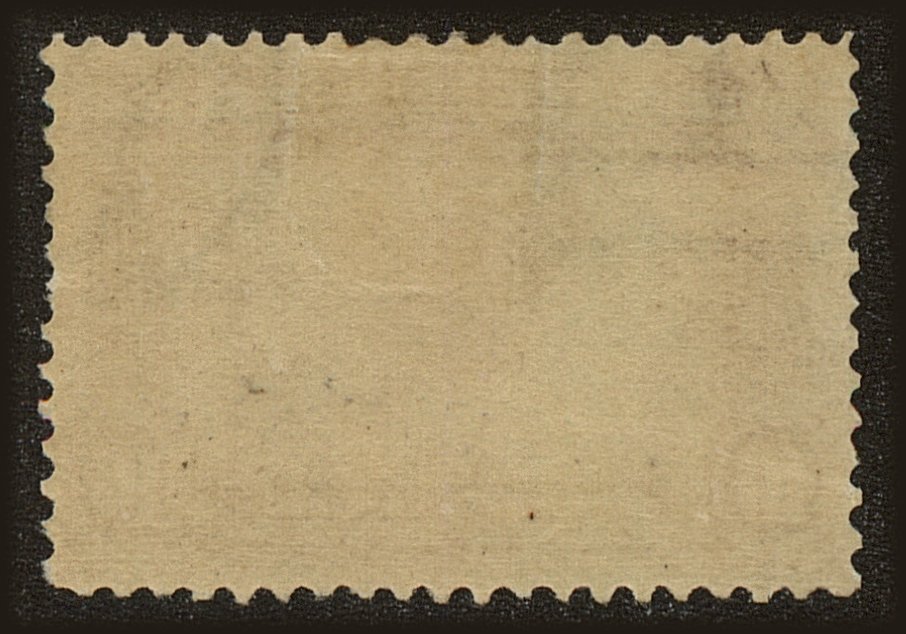 Back view of United States Scott #327 stamp