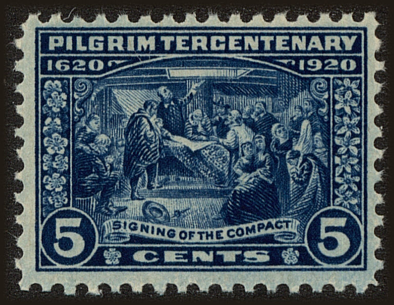 Front view of United States 550 collectors stamp