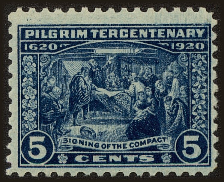 Front view of United States 550 collectors stamp