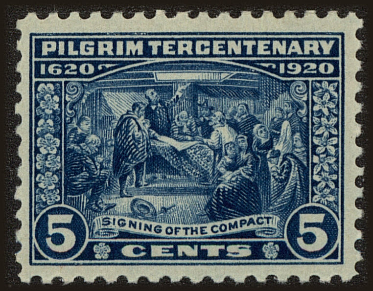 Front view of United States 550 collectors stamp