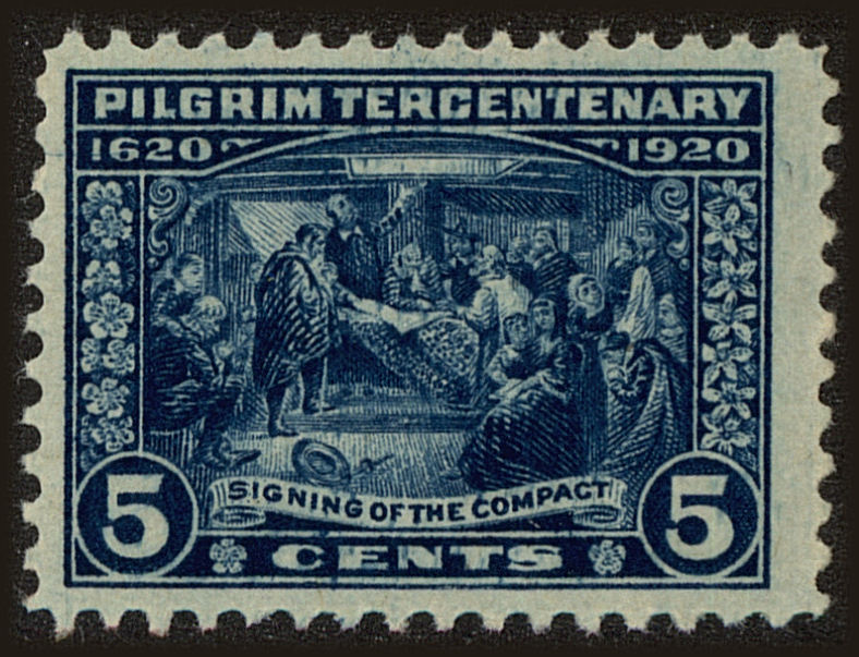 Front view of United States 550 collectors stamp