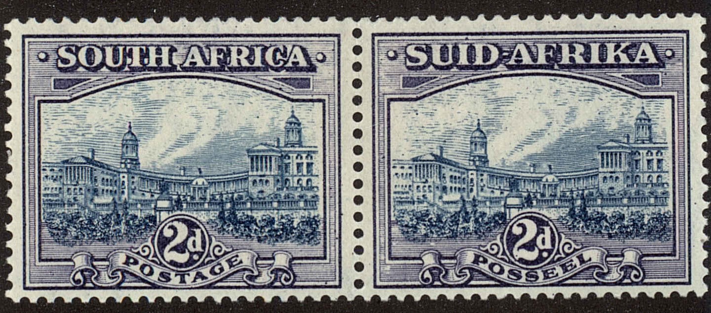 Front view of South Africa 53 collectors stamp