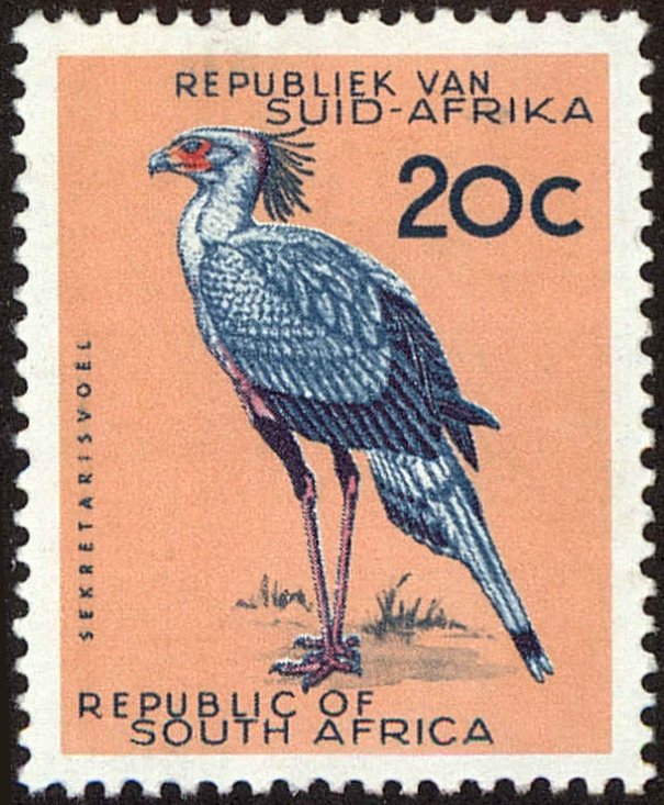 Front view of South Africa 276 collectors stamp