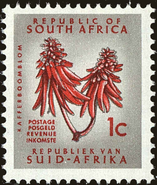 Front view of South Africa 289 collectors stamp