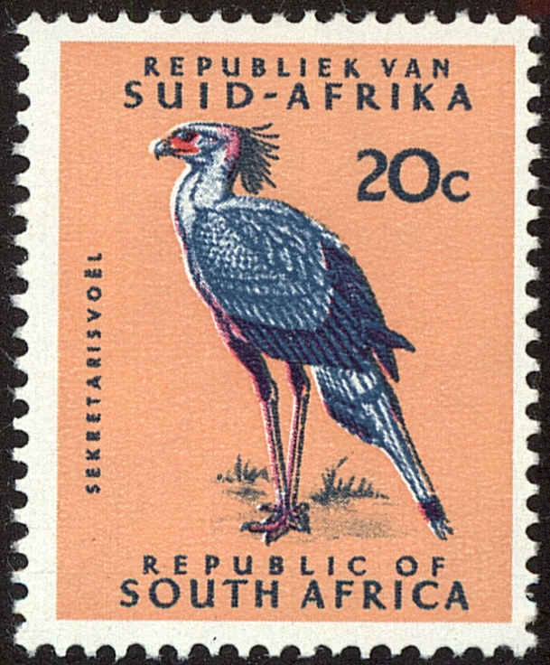 Front view of South Africa 340 collectors stamp