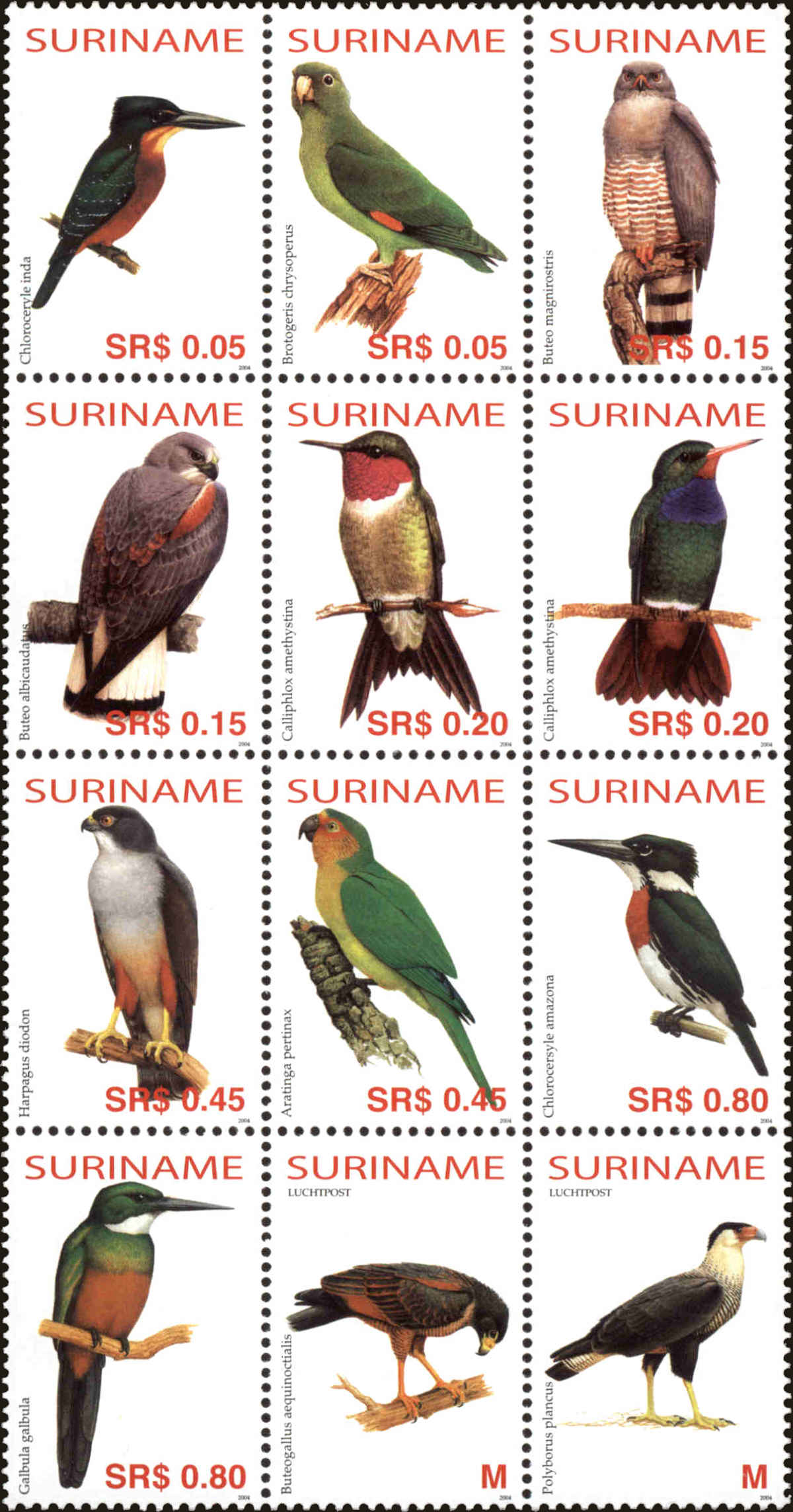 Front view of Surinam 1318 collectors stamp