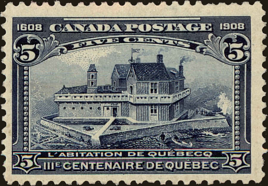 Front view of Canada 99 collectors stamp