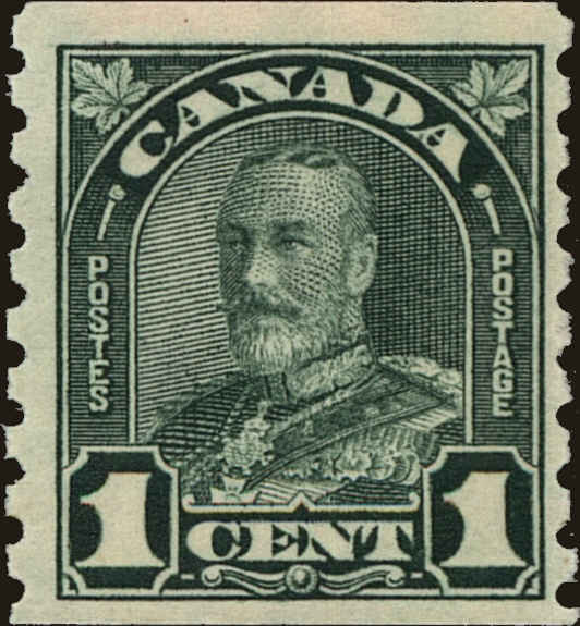 Front view of Canada 179 collectors stamp