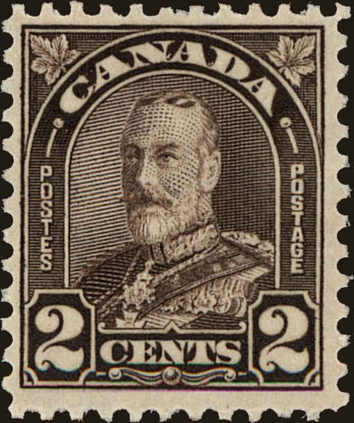 Front view of Canada 182 collectors stamp