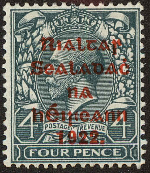 Front view of Ireland 29 collectors stamp
