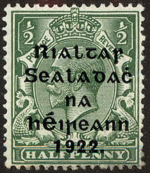 Front view of Ireland 39 collectors stamp
