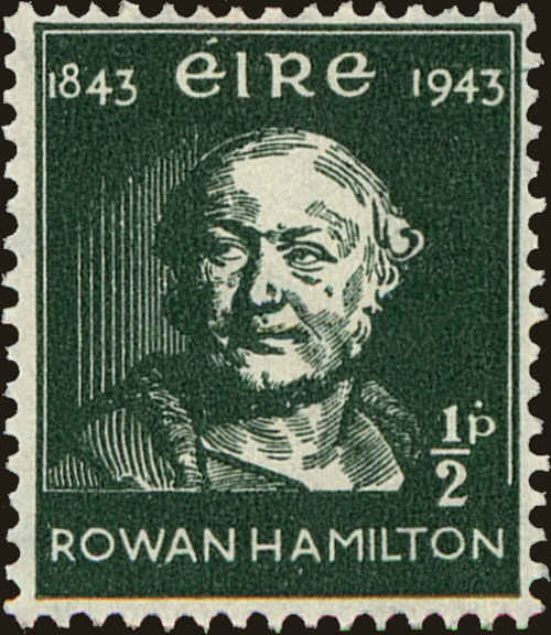 Front view of Ireland 126 collectors stamp