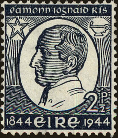 Front view of Ireland 130 collectors stamp