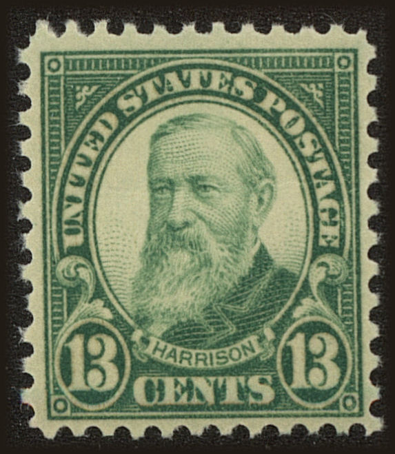 Front view of United States 622 collectors stamp