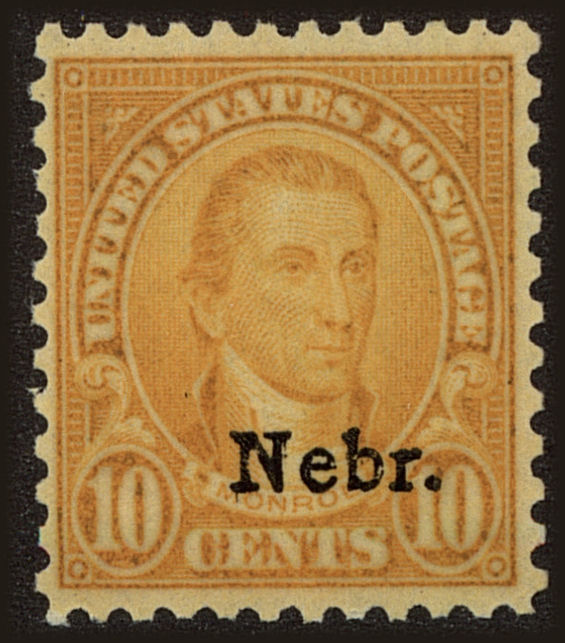 Front view of United States 679 collectors stamp